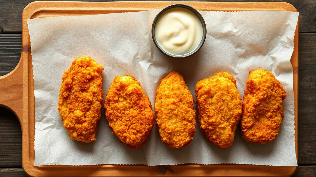 Kananugetit airfryerissa – Pakaste ja kotitekoiset