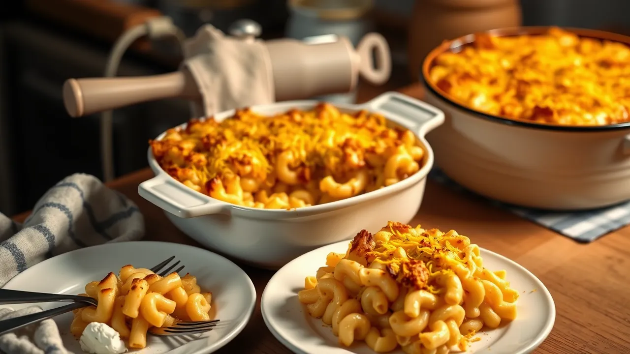 Makaronilaatikko airfryerissa – Rapea pinta helposti