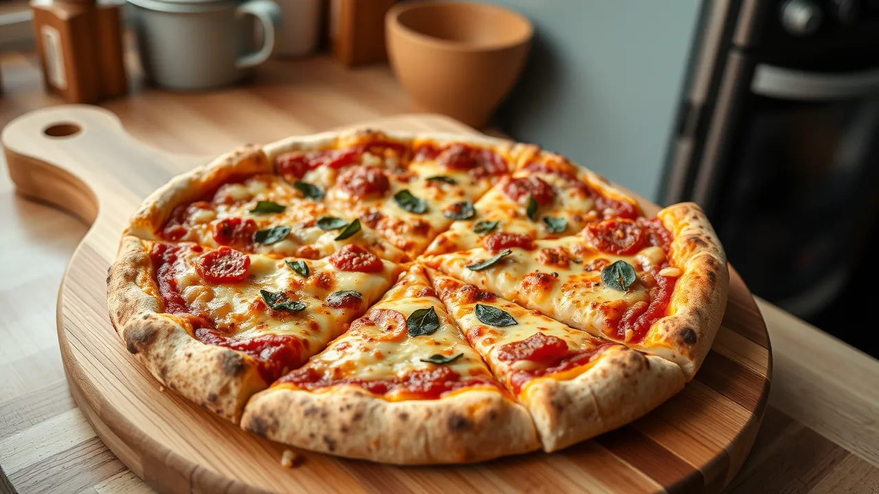 Pakastepizza airfryerissa – Rapeampi pohja kuin uunissa