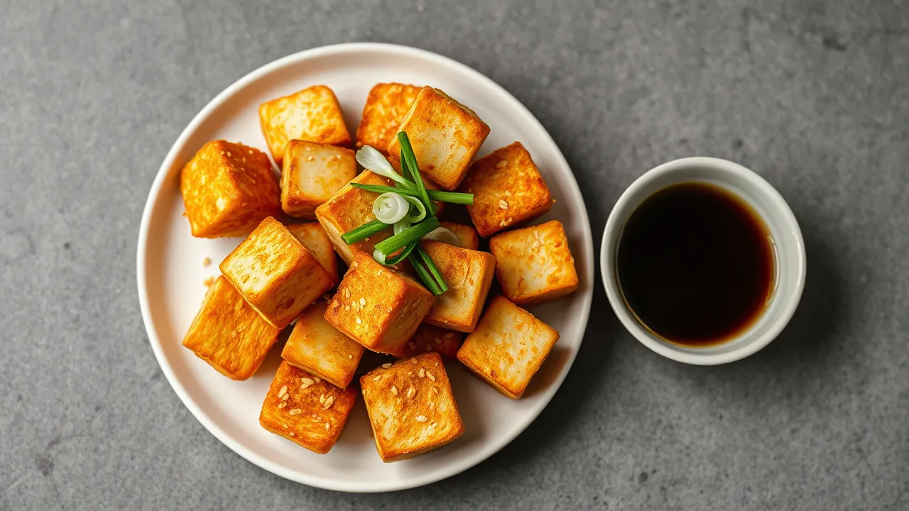 Tofu airfryerissa – Rapea ulkokuori ja pehmeä sisus