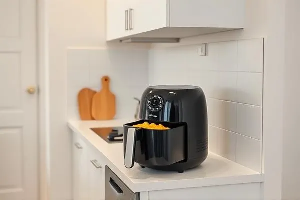 Kompakti airfryer pienessä keittiössä