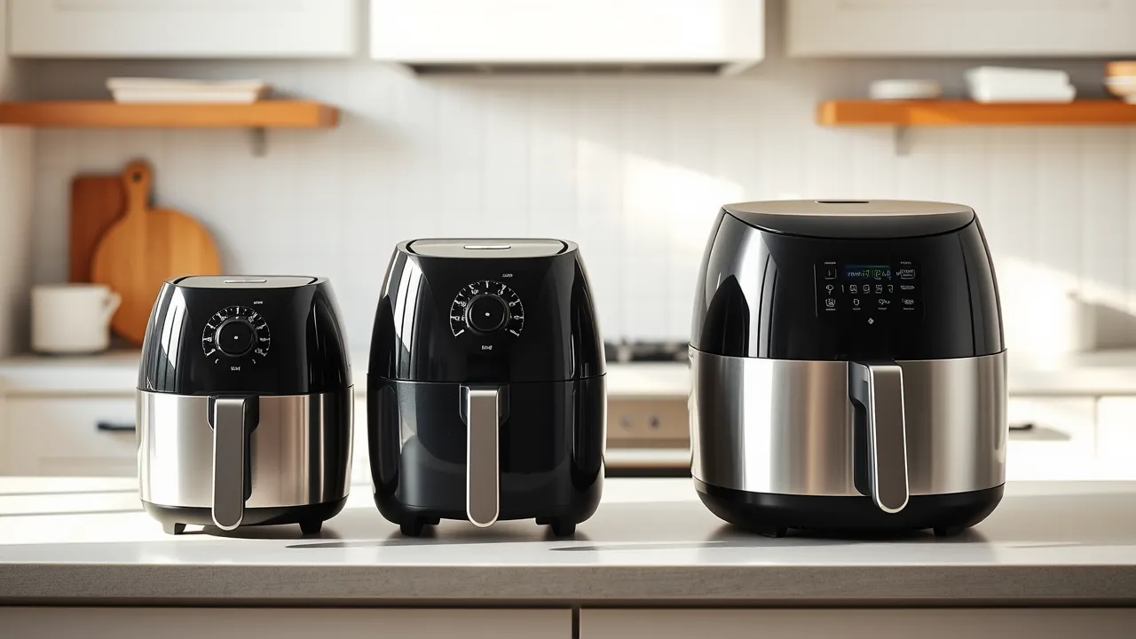 Airfryer koko – Oikean kokoisen valintaopas 2026